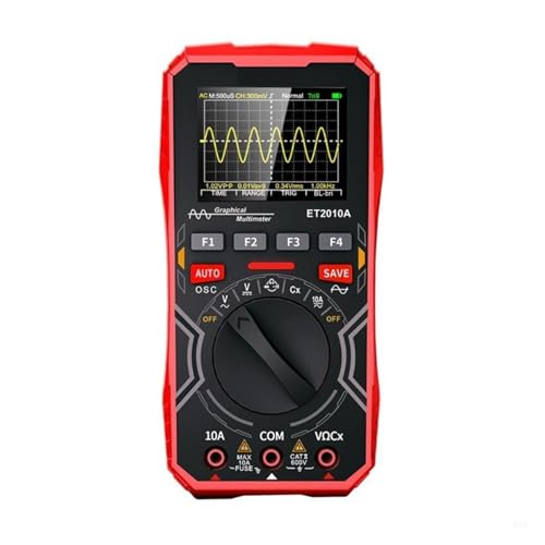 Kondensatortester, Hochauflösendes, leicht zu tragendes Oszilloskop-Multimeter – 1 MHz for Multifunktionsmessungen von EBAYTV