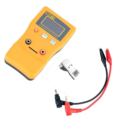Kondensatortester, M6013 ESR-Kapazitäts-Ohmmeter – Professioneller Kapazitäts-/Widerstands- und Kondensator-Schaltkreistester von EBAYTV