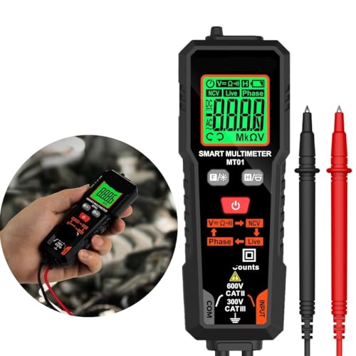 Kondensatortester, MT01 Digitalmultimeter - 2000 Counts True RMS NCV Phasentest Auto-Ranging Kondensatortester, MT01 Digitalmultimeter - 2000 Counts True RMS NCV Phasentest Auto-Ranging von EBAYTV