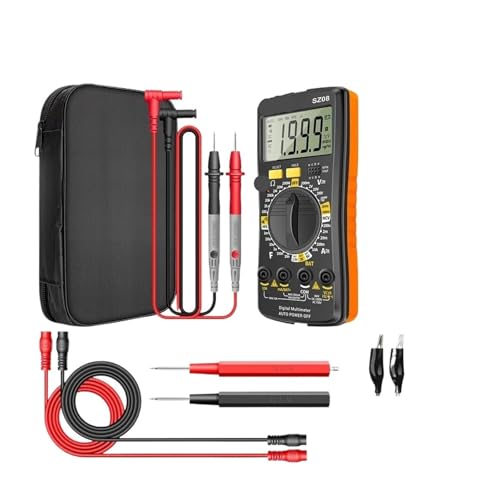 Kondensatortester, SZ08 Digitales Speicher-Ultradünn-Multimeter - Professioneller tragbarer Autotester for AC/DC-Spannung Kondensatortester, SZ08 Digitales Speicher-Ultradünn-Multimeter - Professioneller tragbarer Autotester for AC/DC-Spannung von EBAYTV