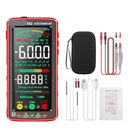 Kondensatortester, Smart Professional Multimeter - AC/DC Amperemeter Spannungstester, wiederaufladbar Kondensatortester, Smart Professional Multimeter - AC/DC Amperemeter Spannungstester, wiederaufladbar von EBAYTV
