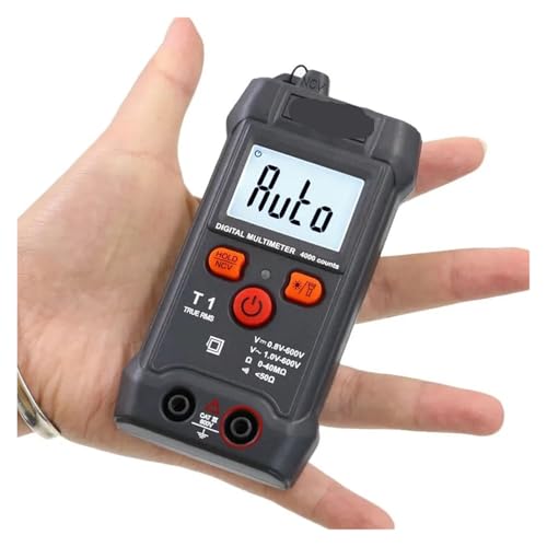 Kondensatortester, Vollständig intelligentes digitales Multimeter – kein Gangwechsel, Mini-Automatik-Verbrennungsschutz von EBAYTV