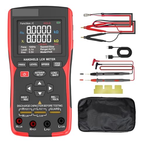 Kondensatortester, ZT-DQ02 Hochpräziser tragbarer LCR-Brückentester - Innenwiderstandstester for wiederaufladbare Batterien Kondensatortester, ZT-DQ02 Hochpräziser tragbarer LCR-Brückentester - Innenwiderstandstester for wiederaufladbare Batterien von EBAYTV