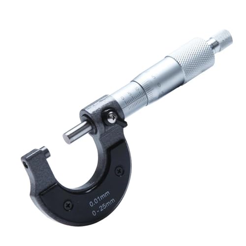 Mikrometer, 1PC Tragbarer Außendurchmesser-Mikrometer, Spiral-Mikrometer, Mikrometer-Messschieber, hochpräzise Messung mit klarer Skala Mikrometer, 1PC Tragbarer Außendurchmesser-Mikrometer, Spiral-Mikrometer, Mikrometer-Messschieber, hochpräzise Messung mit klarer Skala von EBAYTV