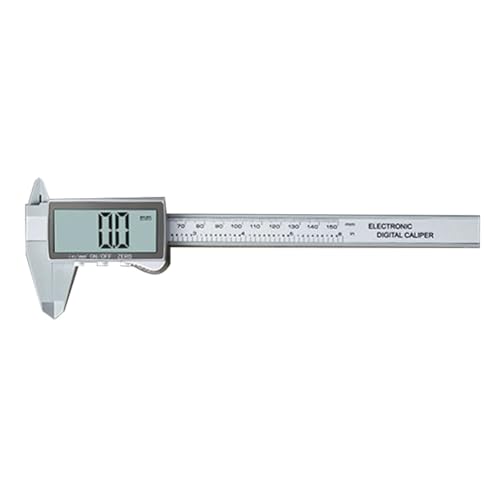 Mikrometer, Digitaler Messschieber, 100/150 Mm, Digitaler Messschieber, Digitaler Mikrometer-Messschieber Im Vollbildmodus For Messungen Zu Hause/in Der Industrie/für Schmuck(Silver 150mm) von EBAYTV