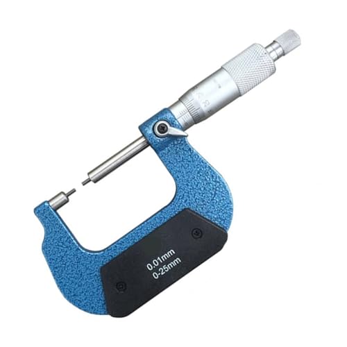 Mikrometer, Spline Mikrometer Gewindemikrometer Messbereich 0-25-50-75-100mm Außenmikrometer Universalmikrometer(0-25MM A) von EBAYTV