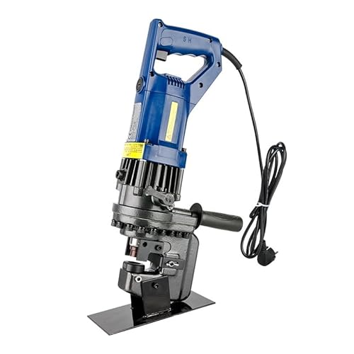 Tischbohrmaschine, Elektrische Hydraulische Stanzmaschine. Handlicher Hydraulischer Locher, Winkel-/Kanalplatten-Kupfer-Stanzwerkzeug(Angle steel) von EBAYTV