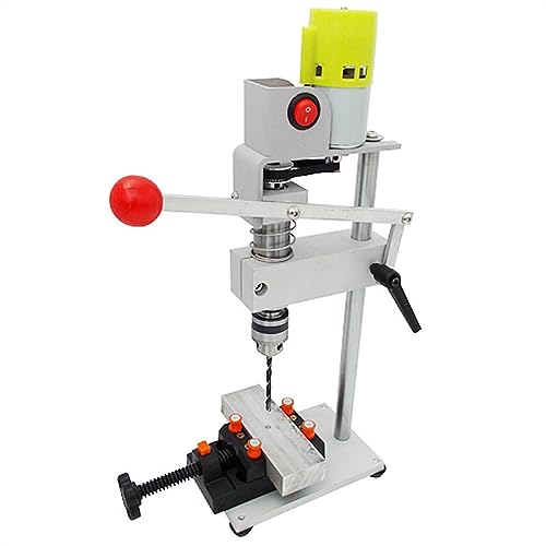 Tischbohrmaschine, T3 Mini Tischbohrmaschine Haushalt Multifunktions-elektrische Holzbearbeitungsbohrmaschine DC 12-24Desktop-Präzisionsbohrmaschine von EBAYTV