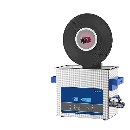 Ultraschallreiniger, 6L Vollautomatischer Ultraschall-Schallplattenreiniger Mit Halterungsset For Waschen Von 7-12-Zoll-LP-EP-Discs von EBAYTV