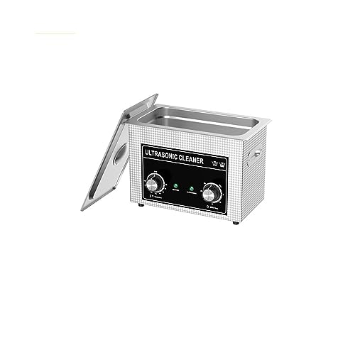 Ultraschallreiniger, Ultraschallreiniger 2L 3,2L 4,5L 6,5L 10L 15L 22L 30L Mechanisches Ultraschallbad Mit Heizungs-Timer Edelstahlkorb(4.5L) von EBAYTV
