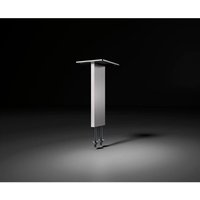 EBB - Barkonsole Korfu 60 x 10 x 170 mm gerade Edelstahl gebürstet von EBB