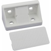 EBB - Schrankverbinder Universal, 21 x 21 x 44 mm, Kunststoff weiß von EBB