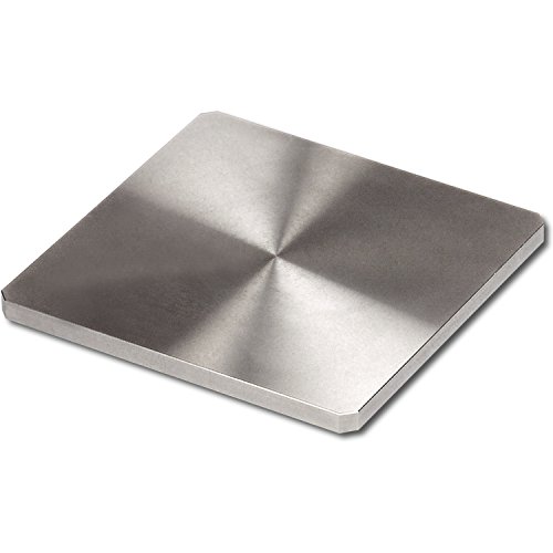 Glas-Adapter für Barkonsole CAPRI schräg | Edelstahl | 65x65 mm | 1 Stück von EBB