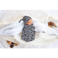 Graue Camo Swaddle Decke - Baby Junge Grau Kinderzimmer Neugeborene Custom von EBCGiftShop