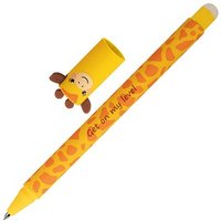 EBERHARD FABER Animal Erase it! Lama Gelschreiber Giraffe 0,7 mm, Schreibfarbe: blau, 1 St. von EBERHARD FABER