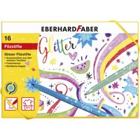 EBERHARD FABER Filzstifte Filzstifte Glitzer 16st 3.0 mm Mehrfarbig von EBERHARD FABER