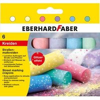 EBERHARD FABER Straßenmalkreide Glitzer farbsortiert 6 St. EBERHARD FABER Straßenmalkreide Glitzer farbsortiert 6 St. von EBERHARD FABER