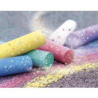 EBERHARD FABER Straßenmalkreide Glitzer Mehrfarbig von EBERHARD FABER