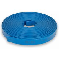 Eberth - 1 Flachschlauch Gartenschlauch für Pumpen in 50m Länge, 1 Zoll, 25mm Durchmesser, flexibel, widerstandsfähiges pvc, Industrieschlauch, von EBERTH