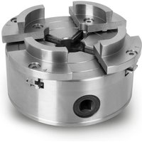 Eberth - Vierbackenfutter mit 125 mm Durchmesser, 5' 4-Backenfutter Selbstzentrierend, Anschluss-Gewinde M33x3,5, Inkl. Spannwerkzeug, Drechselbank von EBERTH