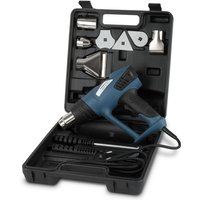 Eberth - Heißluftpistole Heißluftfön Heißluftgebläse Elektrisch 2000W Digital mit lcd (Temperatur Einstellbar von 80-600°C, Anti Rutsch Griff, von EBERTH