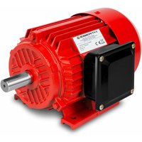 400V Elektromotor mit 1,5 kW Leistung, Drehstrommotor aus Aluminium, 3-Phasen, Drehzahl 2840 U/min., Stromstärke 3,4 a, Leistungsfaktor 0,95, von EBERTH