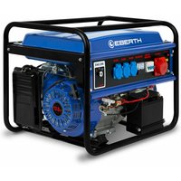 Eberth - 5500 Watt Notstromaggregat Stromerzeuger Stromaggregat mit E-Start, 13 ps Benzinmotor, 4-Takt, 3-Phasen, 1x 400V, 3x 230V, 1x 12V, von EBERTH