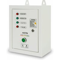 Eberth - ats Notstromautomatik 3 Phasen bis 10kW, 400V Betriebsspannung, 1,5m ATS-Steuerkabel, automatischer Transferschalter Automatic Transfer von EBERTH