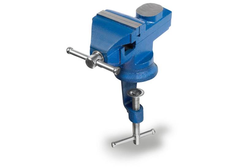 EBERTH Schraubstock Mini Schraubstock mit Tischklemme, 360° drehbar, kleiner Tischschraubstock mit 60 mm Spannbackenbreite EBERTH Schraubstock Mini Schraubstock mit Tischklemme, 360° drehbar, kleiner Tischschraubstock mit 60 mm Spannbackenbreite von EBERTH