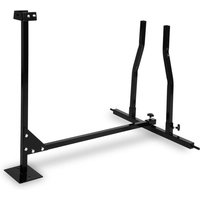EBERTH Untergestell für Holzspalter Brennholzspalter Hydraulikspalter mit Spaltlänge 450mm bis 520mm (Metall, Breite Fußplatte, Schwarz Lackiert, von EBERTH