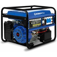 Eberth - 5500 Watt Notstromaggregat Stromerzeuger Stromaggregat mit 13 ps Benzinmotor, 4-Takt, luftgekühlt, 2x 230V, 1x 12V, E-Starter, Automatischer von EBERTH