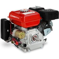 6,5 ps 4,8 kW Benzinmotor Standmotor Kartmotor Antriebsmotor mit 19 mm ø Welle konisch, E-Start, 7ah 12V Batterie, Ölmangelsicherung, 4-Takt, 1 von EBERTH