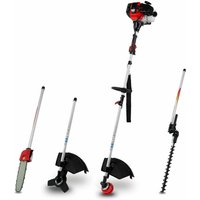 Eberth - Motorsense Freischneider Rasentrimmer Multitool 4in1 Benzin, Tragegurt Inkl., 3PS, 52ccm Hubraum, 2-Takt Motor, Fadenkopf mit Tippautomatik, Eberth - Motorsense Freischneider Rasentrimmer Multitool 4in1 Benzin, Tragegurt Inkl., 3PS, 52ccm Hubraum, 2-Takt Motor, Fadenkopf mit Tippautomatik, von EBERTH