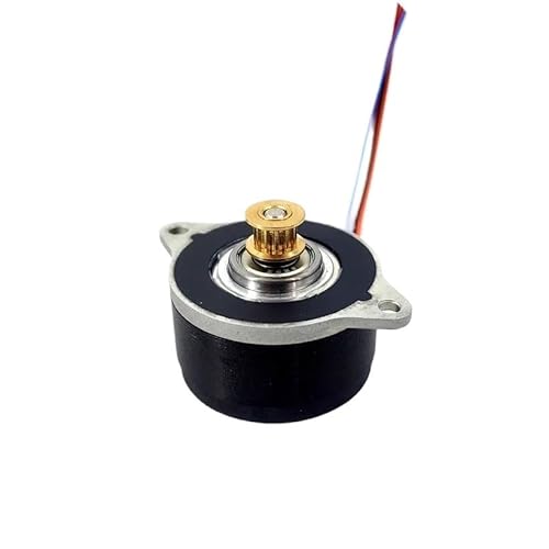 0,9 Grad 14HK2405 36 mm runder Schrittmotor 2-Phasen-4-Draht-Schrittmotor-Riemenscheibe for 3D-Drucker von EBGAZSPD