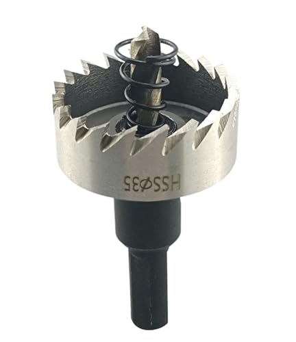 1 Stück 15–75 mm HSS-Lochsäge, Schnellarbeitsstahl-Bohrer, Bohrkrone for Metalllegierungen, Edelstahl, Holz, Schneidwerkzeug(45mm) von EBGAZSPD