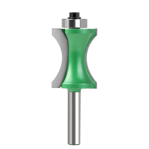 1 stücke 8mm Schaft Halbrund bit konvexen kanten Bits for holz schaftfräser Holzbearbeitung Werkzeug Industrie Grade fräser(4PCS) von EBGAZSPD