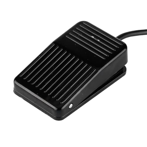 1 stücke Kunststoff Elektrische Fuß Pedal Schalter ein aus 1 Rutschfeste Metall Momentary Fuß Netzschalter AC250V 10A(BLACK 16CM) von EBGAZSPD