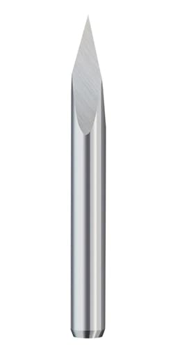 10 stücke Gravur Bit 3 Kante Pyramide Gravur Bits 3,175mm Schaft 20-90D Hartmetall-schaftfräser Router Bit Fräser(10pcs 40Dx0.2mm) von EBGAZSPD