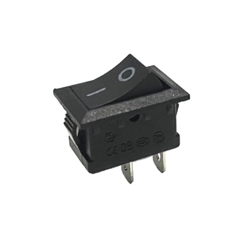 10 teile/los KCD1 2 Pin 250 V 3A SPST Schwarz Boat Schalter 21x15mm Snap-in ON OFF Wippschalter KCD11 15x10mm(Black,10PCS_21X15MM) von EBGAZSPD