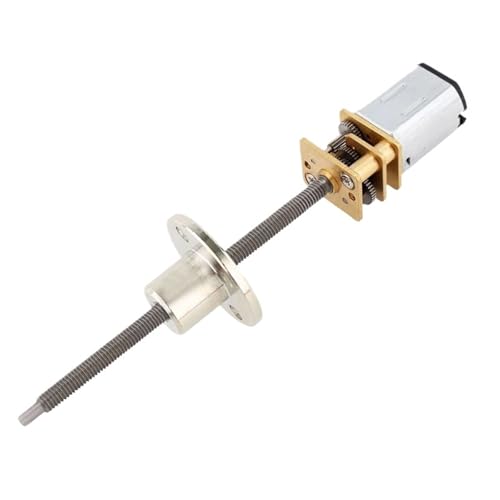 12-N20 DC-Mikro-Reduziermotor M4 * 100 Erweiterte Gewindewelle Schraubenstange Kleiner Motor 3V6V12V Niedrige Geschwindigkeit(1000,6 v) von EBGAZSPD