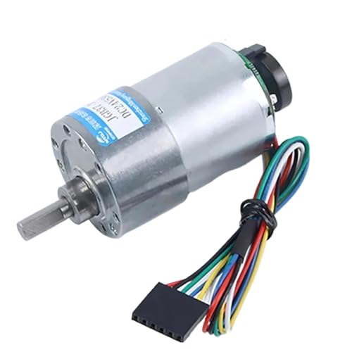 24 V 12 W DC-Getriebe-Mikromotor mit Hall-Encoder JGB37-3530B Motor 37 MM Einstellbare Geschwindigkeit CW CCW Elektromotor(37RPM_24V ONLY MOTOR) von EBGAZSPD