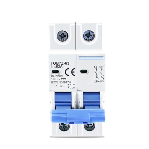2P DC 1000V Solar-Leistungsschalter 3A 6A 10A 16A 20A 25A 32A 40A 50A 63A DC for PV-System(40A) von EBGAZSPD