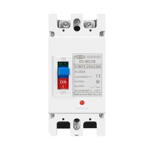 2P DC 600V DC Solar Kompakt-leistungsschalter Überlast Schutz Schalter Protector for Solar Photovoltaik(125A) von EBGAZSPD
