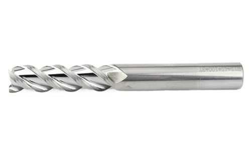 3-schneidiger Hartmetall-Fräser, Wolfram-Schaftfräser, 1 bis 20 mm, HRC55, for Aluminium, Fiberglas, Acryl, Holz, Kupfer, Kunststoff(14x45x14x100) von EBGAZSPD