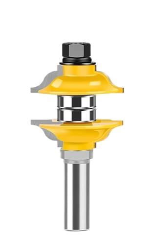 3 stücke 12mm 8mm 12,7mm Schaft Eintrag Innen Zapfen Tür Router Bit Set Ogee Abgestimmt R & S router Bits Carving for Holz(12.7mm Shank) von EBGAZSPD