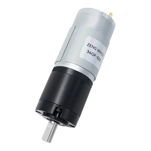 36GP-555 Planeten-Gleichstromgetriebemotor 12 V/24 V Vorwärts-/Rückwärtsgang Einstellbare Geschwindigkeit Hohes Drehmoment Vollmetallgetriebe Bürstenmotor(13RPM_24V) von EBGAZSPD
