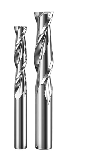 4 6 8 20mm HRC65 Fräser HSS M2 Schaftfräser Hartmetall 2 Flöten Spiralfräser Werkzeuge for Aluminium Edelstahl Metall(2011091164) von EBGAZSPD