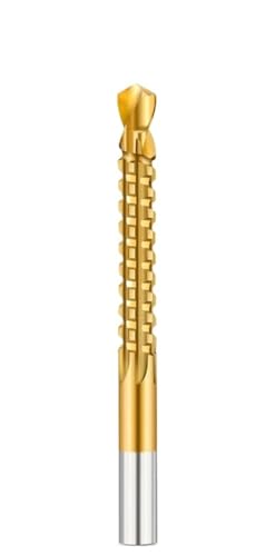 6/3-teiliges HSS-Spiralbohrer-Set, 3–8 mm, gezackter Nutenschneider, Spiralsäge, Lochsäge for Holz, Metall, Kunststoff, Titan-Bohrwerkzeuge(3pcs 3 4 5mm) von EBGAZSPD