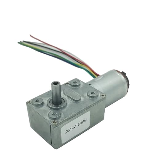 6V 12V 24V Niedrige Geschwindigkeit DC Elektromotor Disk Hohe Drehmoment Micro Getriebe Motor Reductor JGY-370B(18RPM,6V) von EBGAZSPD