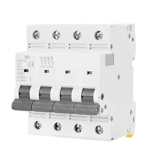 GYM9-125 AC Elektrischer Leistungsschalter 80A 100A 125A 1P 2P 3P 4P AC 230V 400V 6KA MCB(3P,C125A) von EBGAZSPD